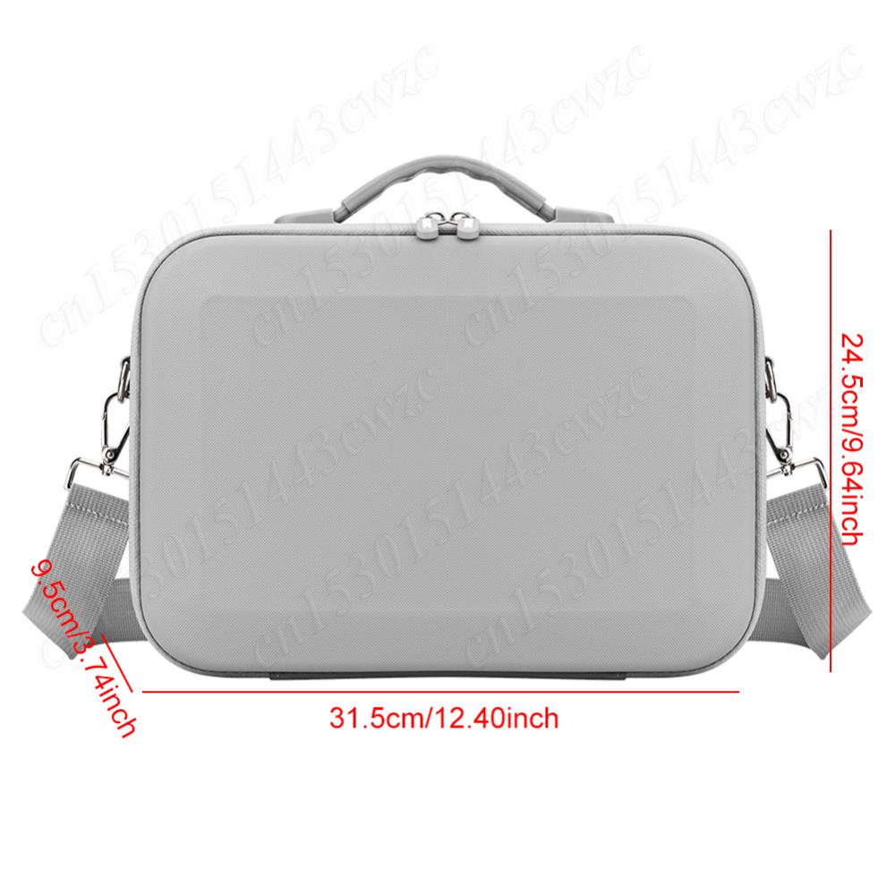 Carrying Case for DJI Neo & Drone Storage Bag Travel Case PU Leather Portable Handbag Wear-Resistant Portable Shoulder Bag