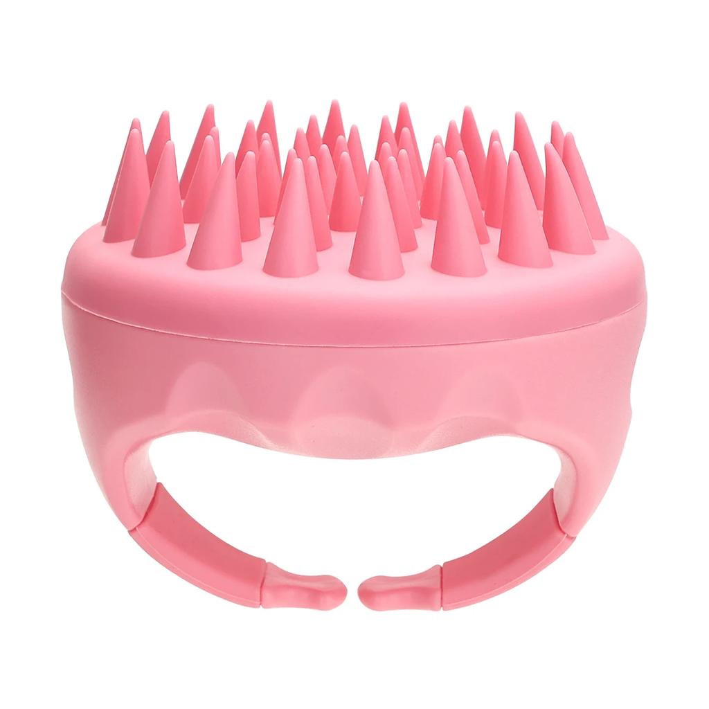 Silikon Kopfhautmassagegerät Tiefenreinigung Shampoo Bürste für juckende Kopfhaut & Professionelle Haarpflege Ätherisches Öl Shampoo Kamm