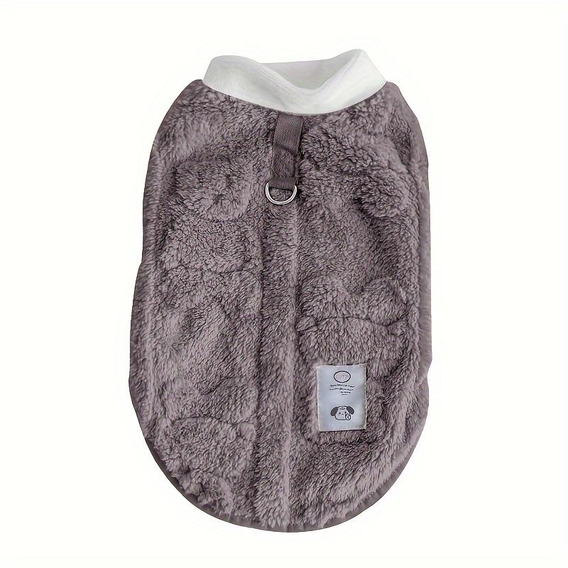 

Пушистый жилет с рисунком медведя, идеально подходит для кошек и собак в холодную погоду. XL темно-серого