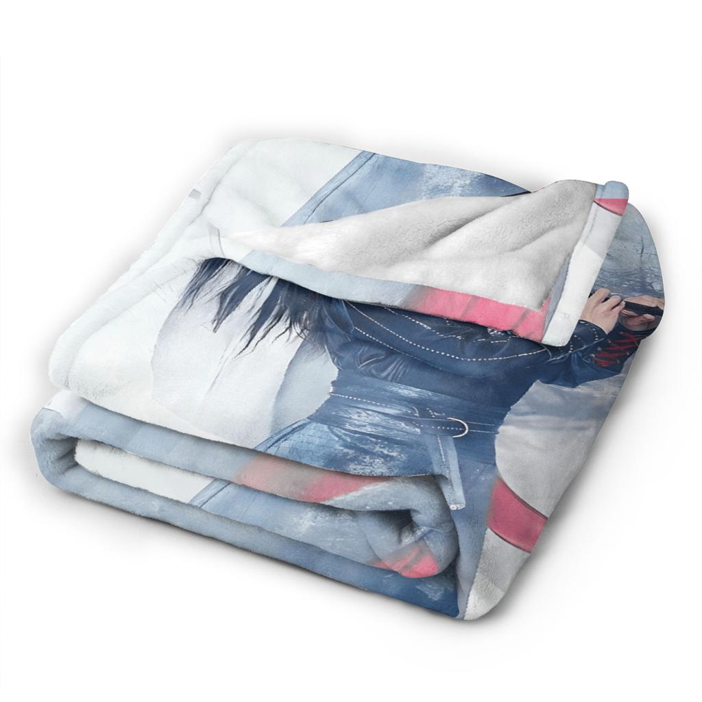 W-Wang Yibo Plush Blanket Children Flannel Throw Blanket For Couch Chair Warm Soft Customized Quality Bedspread Birthday Present