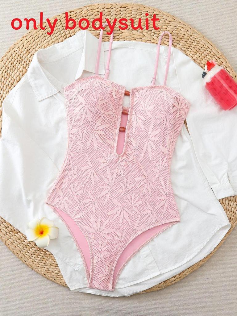 Bohemian Summer Swimsuit With Polyester Fabric For Water Sports And Beachwear