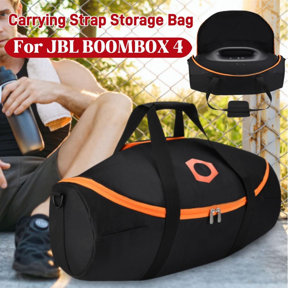 Travel Carrying Bag with Detachable Strap Carrying Strap Storage Case Compatible for JBL Boombox 4 Storage Organiser Bag