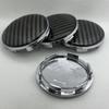 4 Teile/satz 68mm 3D Carbon Fiber Universal Auto Rad Center Hub Caps Abdeckung Kit Auto Zubehör ABS Auto Styling Teile zubehör