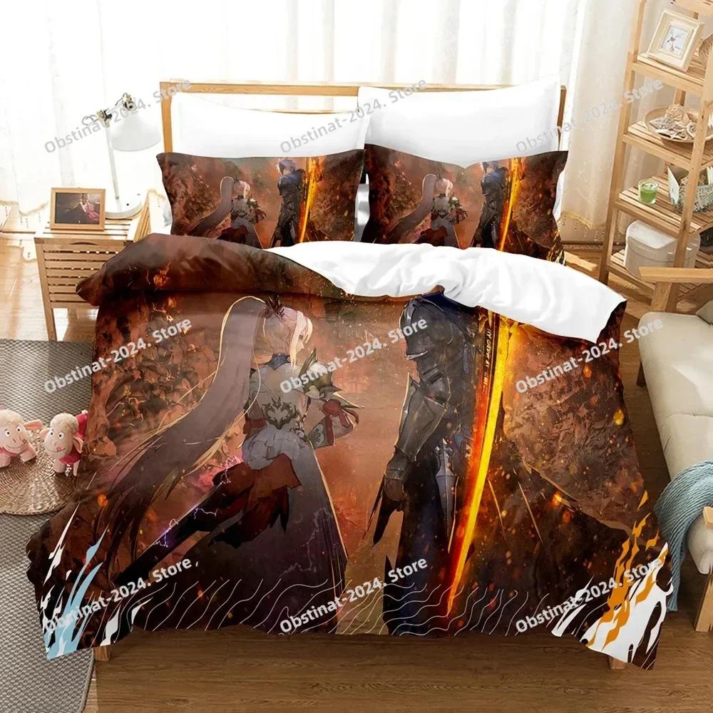 Hot Game Tales Of Arise Bedding Set Modern Printed Bed Set With Pillowcase Duvet Cover Soft Single Double Queen Super King Size
