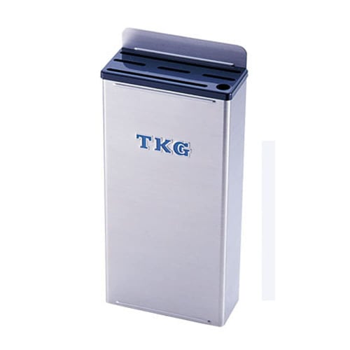 Endo Shoji Commercial TKG Color Knife Rack with Plastic Plate, Small, Type B, Black, 18-8mm Body, ABS Resin Lid, Made in Japan, AHU666