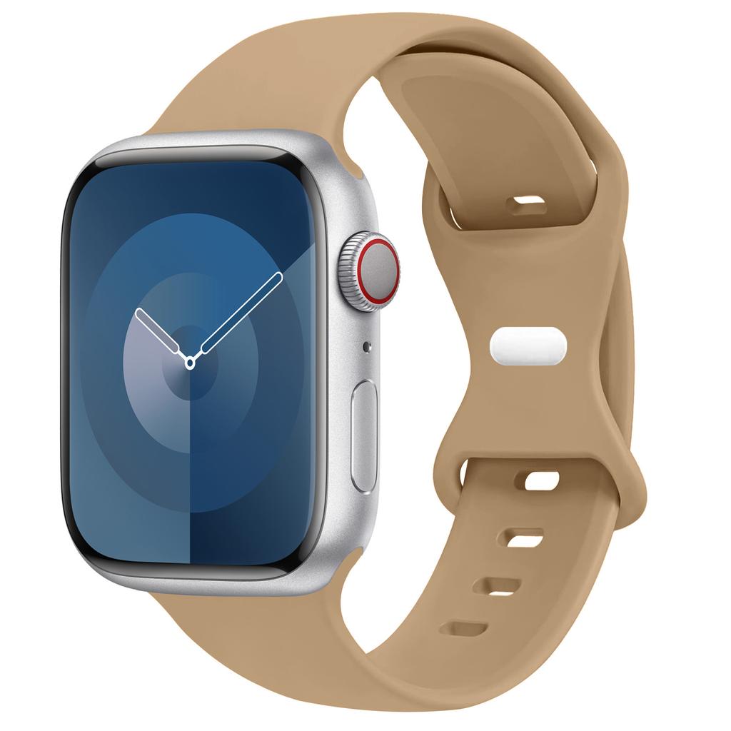 Silicone Strap For Apple Watch Band 44mm 45mm 41mm 40mm 49mm 42mm 38mm 46MM Sport Bracelet iWatch Series Ultra 2 SE 10 9 8 7 6 5