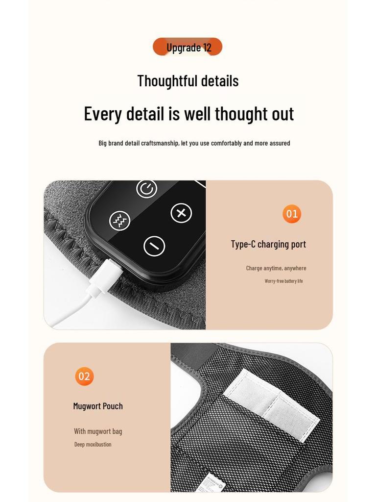 Smart Heating Knee Pads for Pain Relief and Warmth