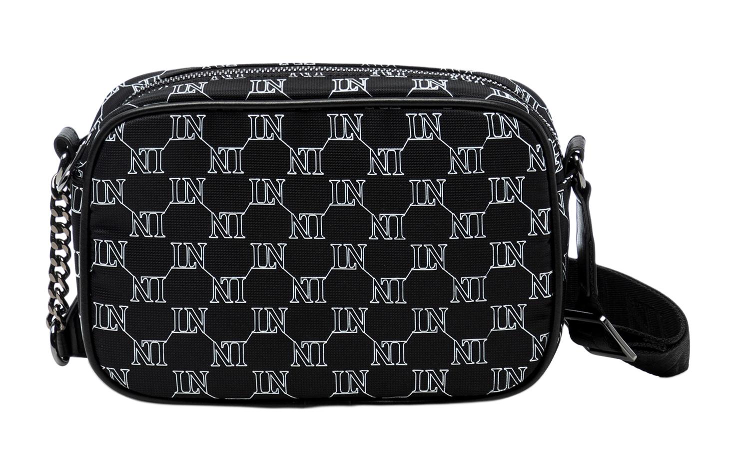 Li Ning Sports Life Collection Polyester Sports Bag, Crossbody Bag, Shoulder Bag Unisex Black ABDU215-1
