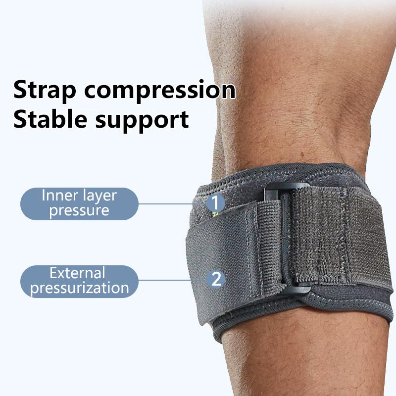 1Pcs Tennis Badminton Elbow Guard Golfer Elbow Forearm Compression Elbow Compression With Pad Guard Sports Tool