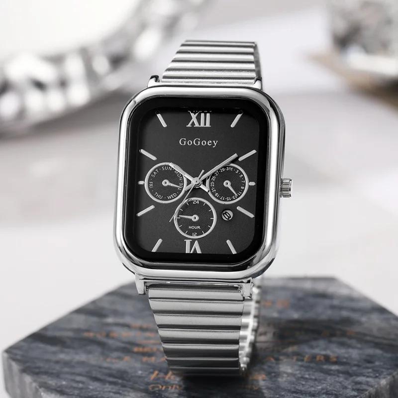 New Fashion Ladies Men Square Watch Female Quartz Wristwatch Dropshipping Reloj De Mujer