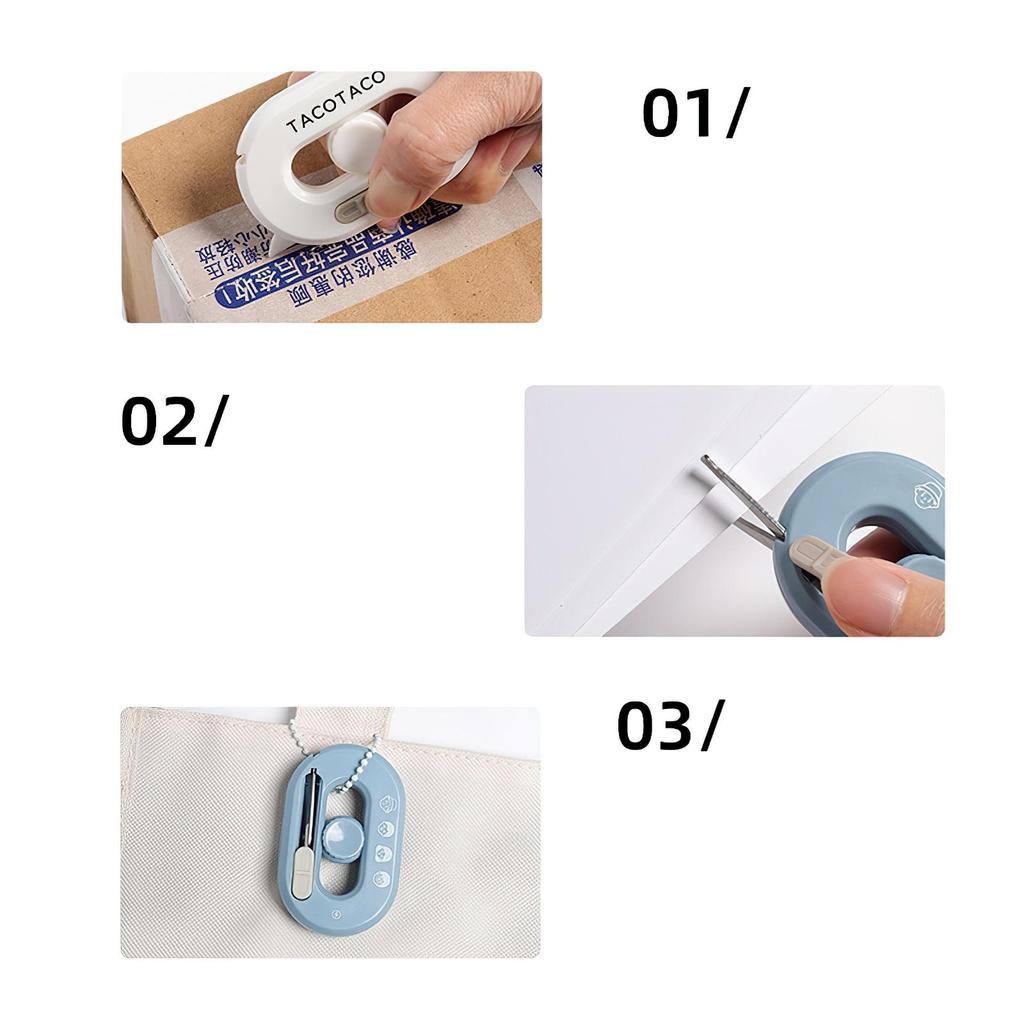 1pcs Funny mini Fold Scissor Portable Size Fidget Spinner Safe Cutter Utility Knife Cutter for Paper Diary Office School