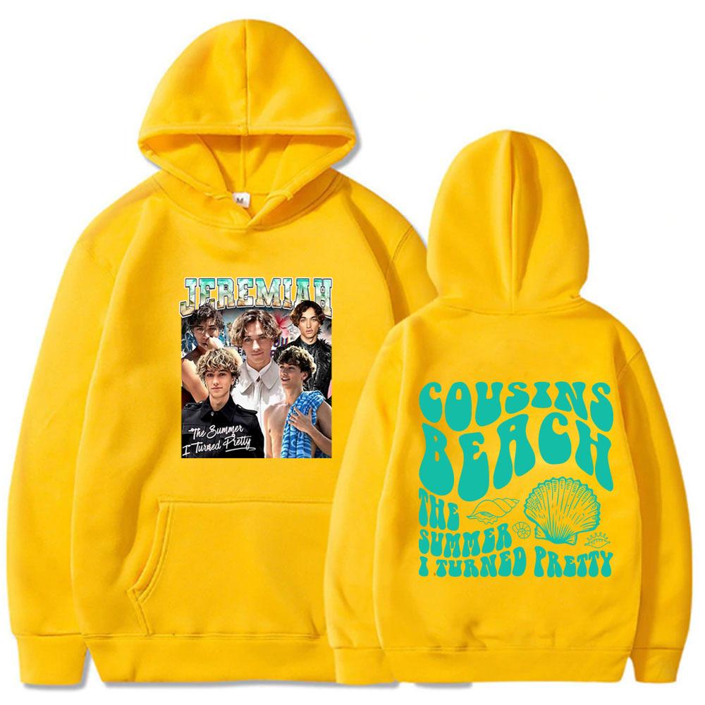 Team Jeremiah Cousin Beach Hoodie The Summer I Turned Pretty Sweatshirt Fashion Harajuku I Am Kenough Hoodies Men Women Clothes