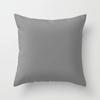 Modern Simple Gray Geometric Peach Leather Velvet Pillowcase Summer Sofa Home Office Cushion Pillowcase