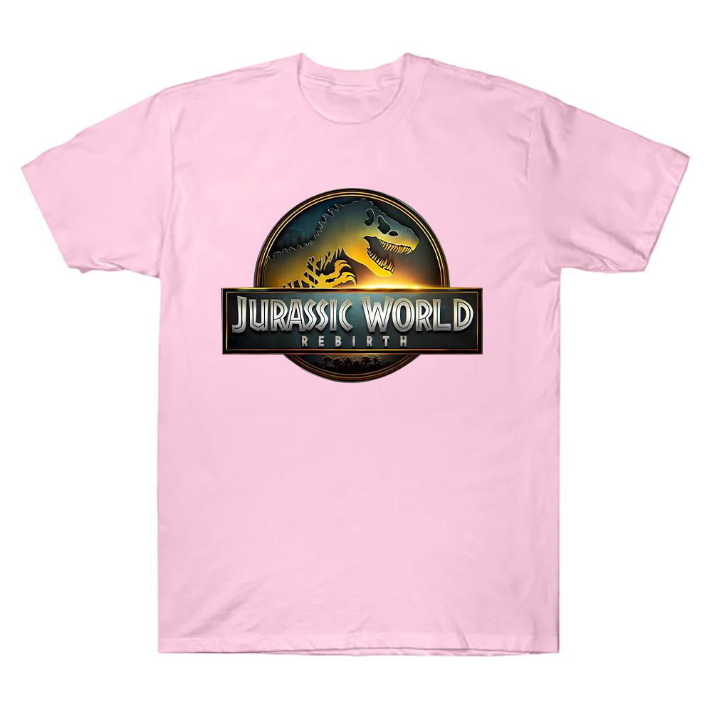 Jurassic World Rebirth T Shirt Men Women 2025 Shirt Cotton Print Clothing Summer Fashion Crewneck Short Sleeve Tees Casual Chic