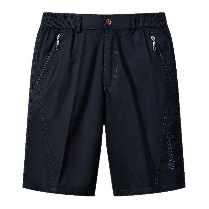 

Summer Men s Shorts, Loose Fit, Middle-aged and Elderly Casual Five Quarter Pants XXXXXL