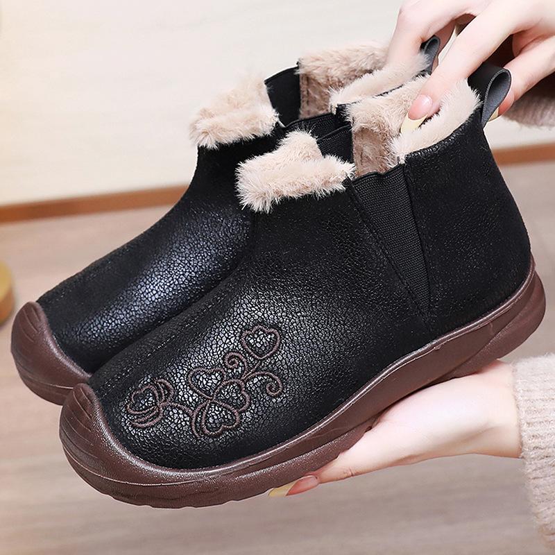 Wearing Snow Boots, Comfortable Soft-soled Casual Cotton Shoes and Anti-slip Shoes