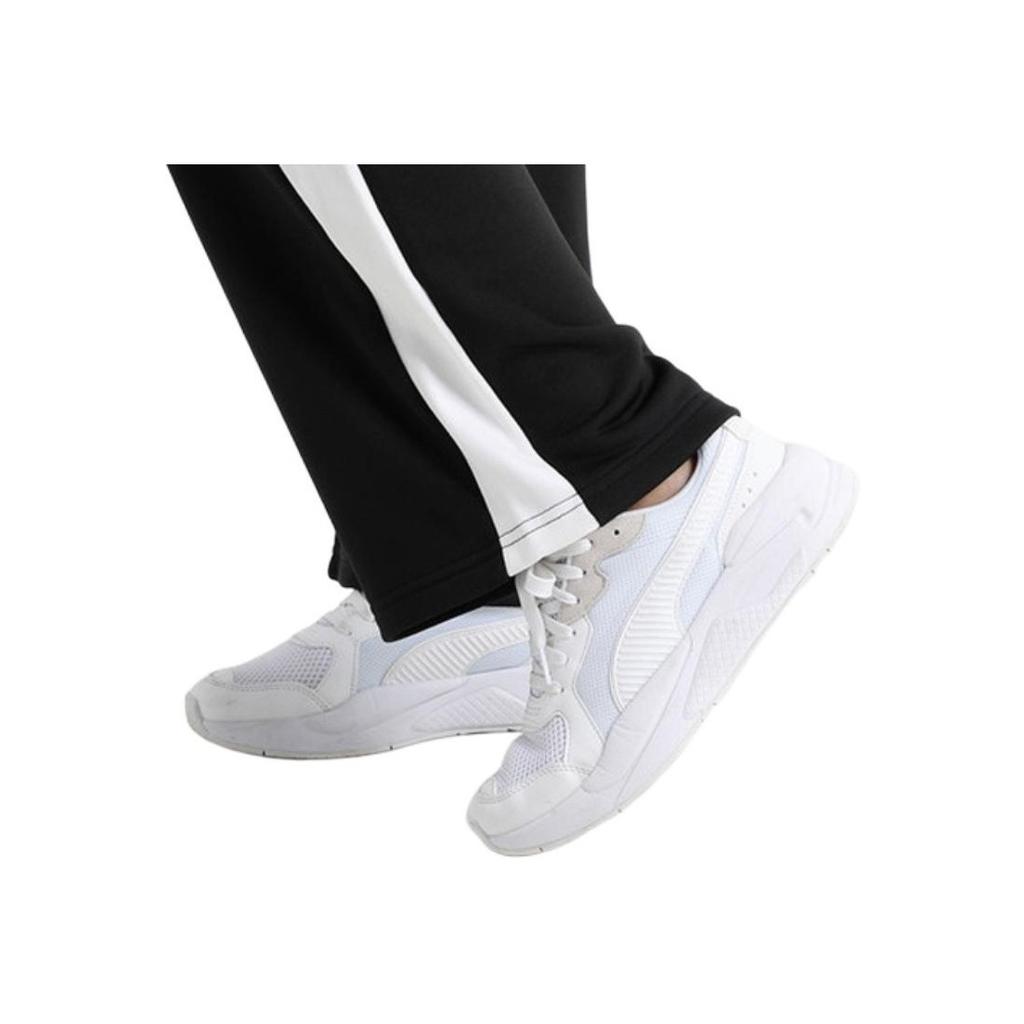 Puma Loose Casual Wide Leg Drawstring Pants Women Bottoms Black 530009-01