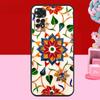 Moroccan Tile Case For Xiaomi Redmi Note 13 12 11 10 14 15 Pro Plus Redmi 15 C 14C 10C 12C 13C Soft Cover