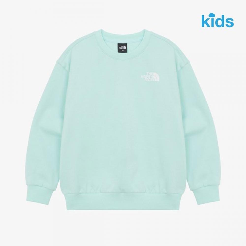 The North Face Kids Go To Sweatshirt Aqua Sea Nm5mr05u