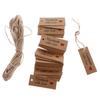 100 Vintage Kraft Paper HANDMADE WITH LOVE Gift Tags Wedding Favors Labels