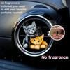 2D flat three kittens car vent clip decorative diffuser (fragrance not included),car interior decoration, aromatherapy clip,ideal for holiday gifts