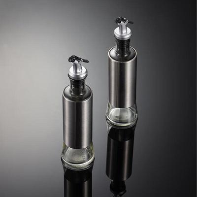 ZISIZ Glass Oil & Sauce Dispenser Set