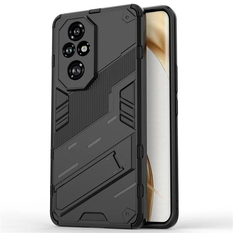 

For Honor 200 Pro 5G Case Hidden Kickstand PC+TPU Protective Phone Cover
