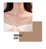 Hwajian Luxury Zircon Butterfly Tassel Necklace for Women - 2024 Elegant Clavicle Chain