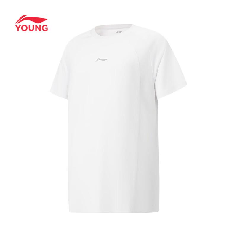 LI-NING Girls Reflective Fitness Short Sleeve T-Shirt 130