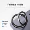 Ultra-Thin MagSafe Magnetic Phone Holder - Metal Folding Desktop Stand with Strong Suction and Finger Ring Buckle