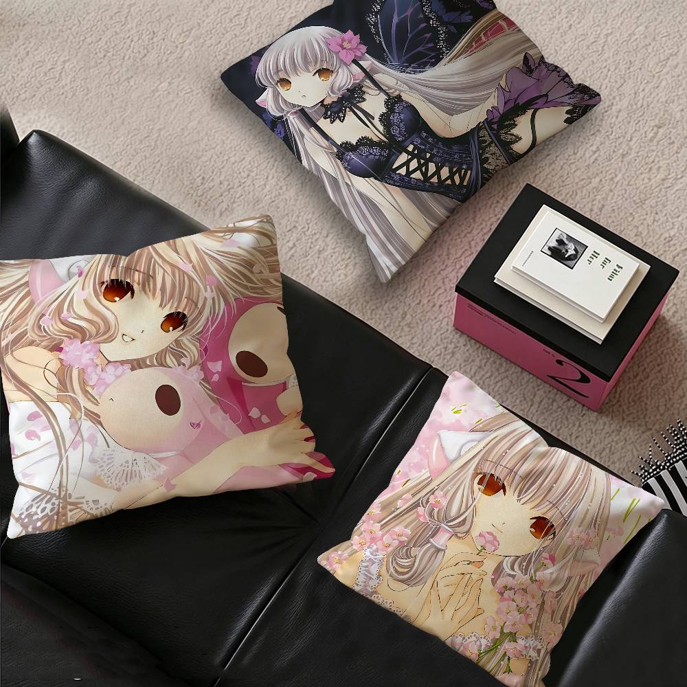 Cute Anime C-Chobits Cartoon pillow cover sofa cushion cover home room decoration children gift