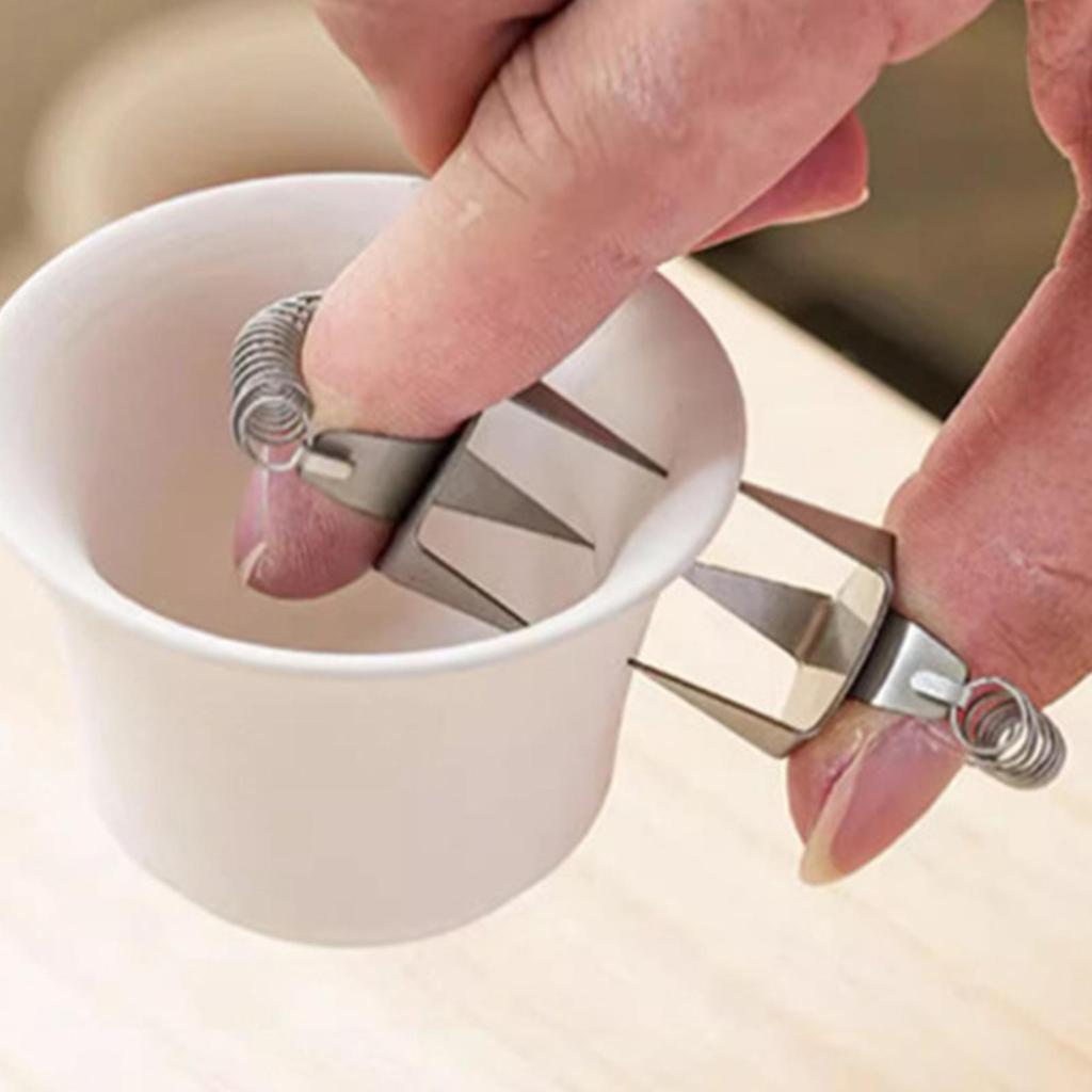 Glaze Coloring Clips Ceramic Glazing Tools Ceramic Glazing Tools Lightweight Pottery Glaze Coloring Clips Stainless Steel