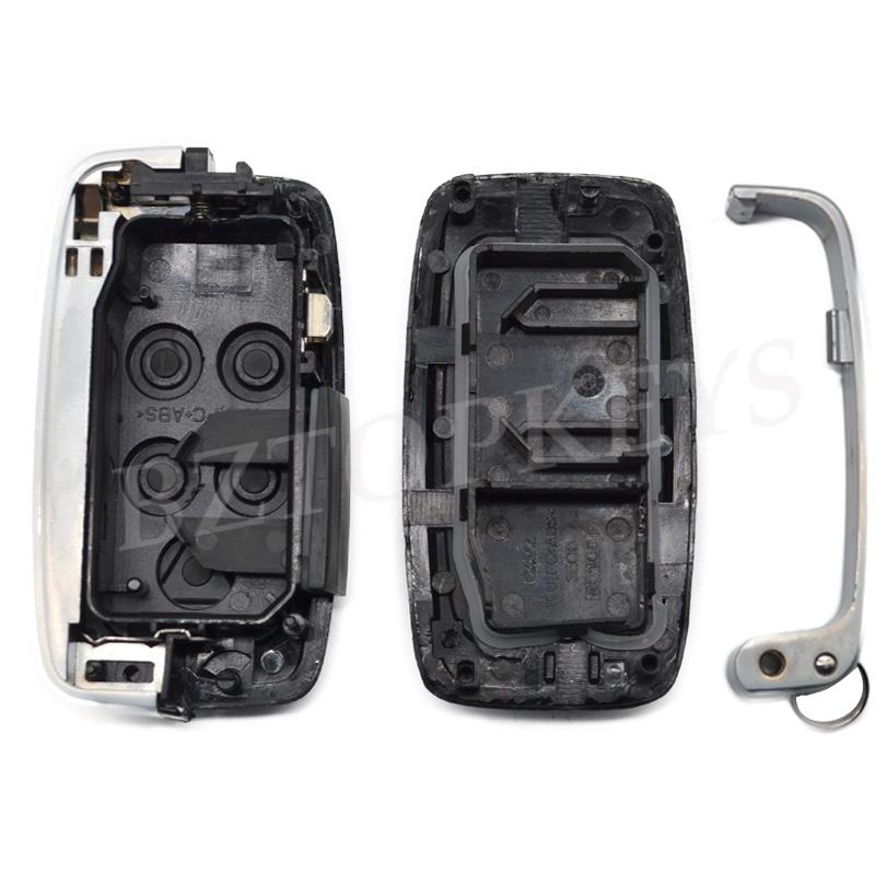 BZTOPKEYS 5button Smart Key Case Blank Housing for Land Rover Range Rover SPORT LR4 Vogue 2010 2011 2012 Remote Cover DIY Key