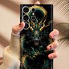 Pouzdro Pro Samsung S25 Ultra Umělecký Styl Plné Krytí Kryty Fundas Pro Samsung Galaxy S25 Ultra S25ultra Pouzdra Z Tekutého Silikonu