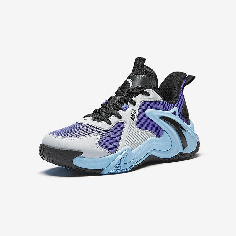 Anta Kids Air Space 4.0 Trendy Fashion Comfortable Versatile Non-Slip Wear-Resistant Breathable Low-Top Basketball Shoes A12521104