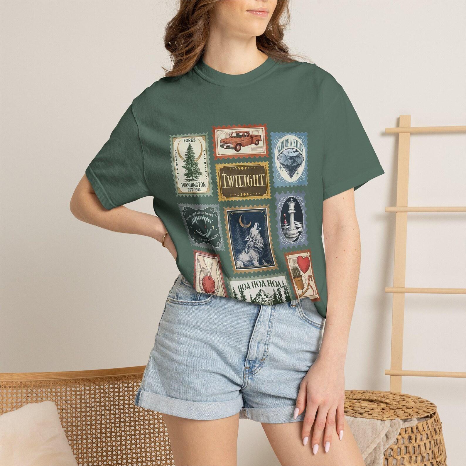 Forks, Washington Stamps T-Shirt | Comfort Colors L