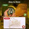 Camping Led Rope Light With Magnetic Clips For Outdoor Tents And Atmosphere Decor