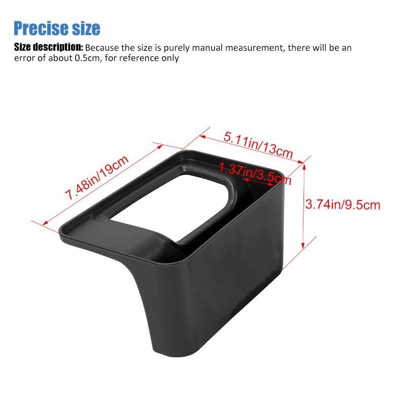 Contenitore Organizzatore Scatola Portaoggetti Cambio Sedile Guidatore Per Jeep Wrangler JL Per JT Gladiator 2018 In Poi Accessori per Riporre e Mettere in Ordine