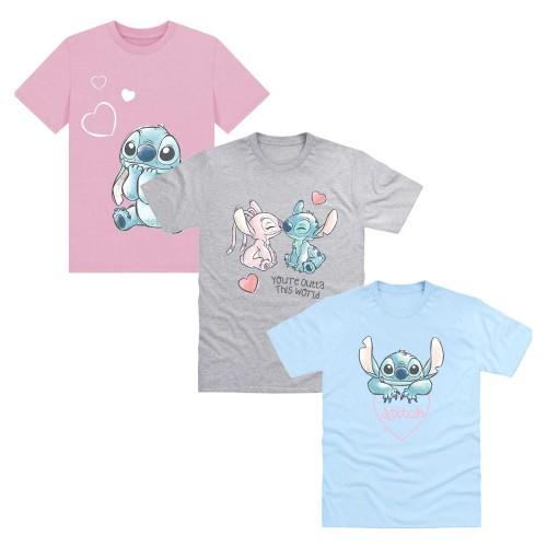 Lilo & Stitch Childrens/Kids Stitch & Angel T-Shirt