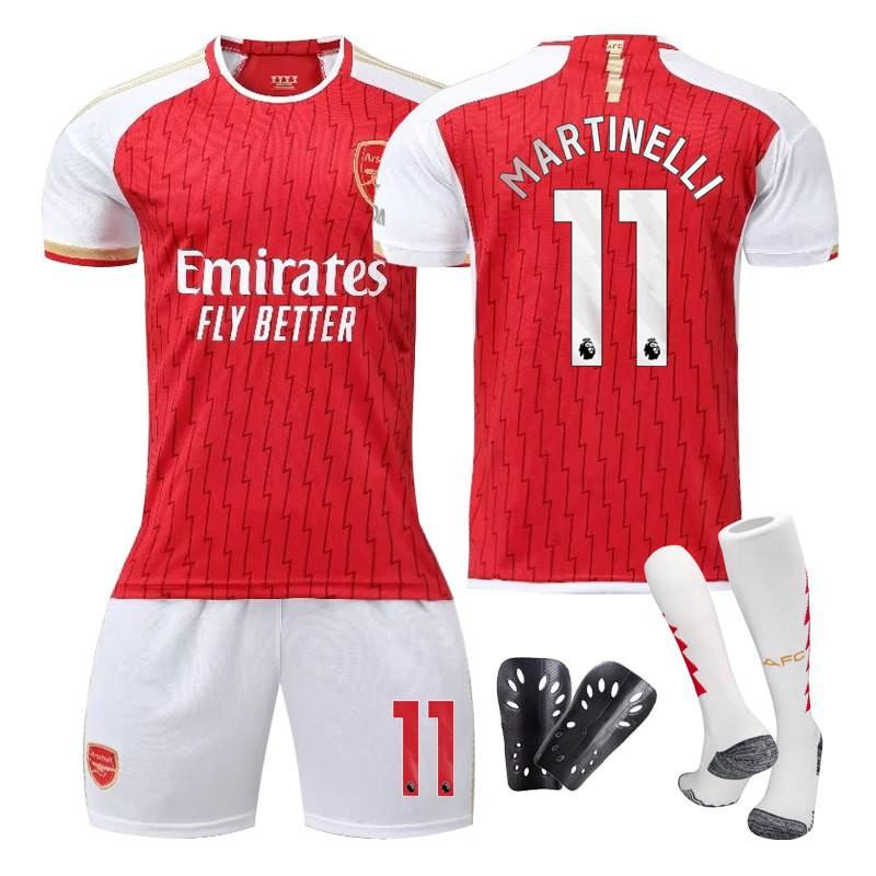 2324 Arsenal's Home Football Uniform Set Jersey No. 8 Udgau 7 Saka Player Version Fan Team