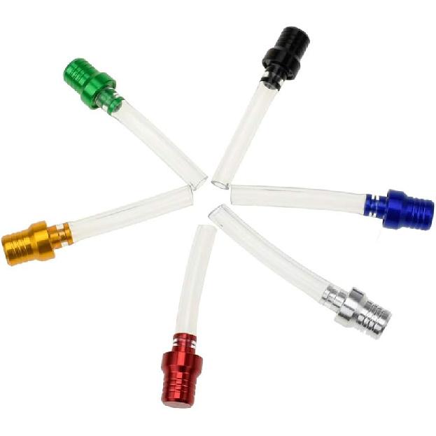 HIAORS 6 Pcs Gas Fuel Tank Cap Valve Vent Breather Hose Tube Compatible with Taotao Coolster 125cc 110cc 90cc 70cc ATV Quad 4 Wheeler Vitacci SSR125