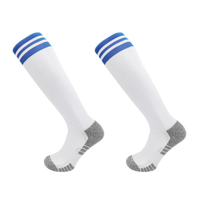 Anti-Rutsch Fußballsocken für Erwachsene Herrenstrümpfe Kniestrümpfe für Kinder Handtuchsohle Professionelle Sportsocken