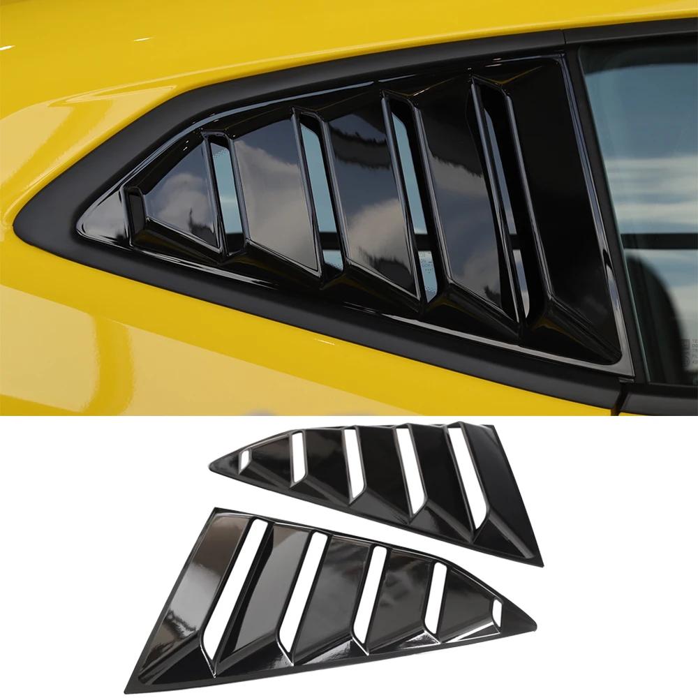 Car Side Rear Window Scoop Louvers Decoration Cover Stickers for Chevrolet Camaro 2017 2018 2019 2020 2026 Exterior Accessories