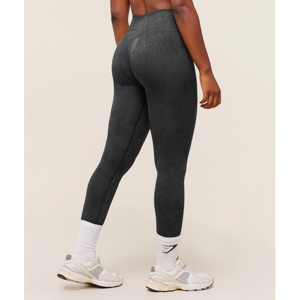 Gymshark Adapt Camo Seamless Leggings Asphalt Grey Black B4b8e Gc8n