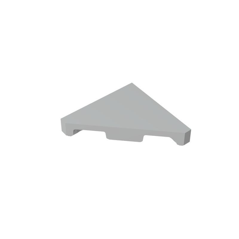 50g/200PCS 35787 Special Tile Modified 2x2 Aperture Free Triangular Block Moc Compatible with Brick DIY Toy