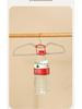 Short-neck Non-slip Clothes Hanger: Skin-feel Film, No Marks, Prevents Shoulder Bumps, Ideal for Home Storage and Organization.