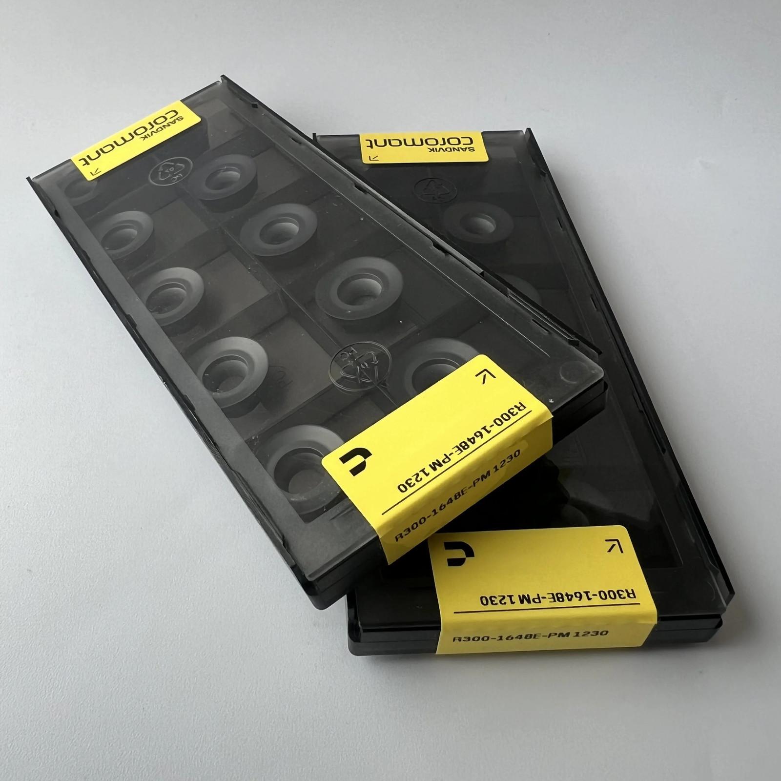 

SANDVIK / R300-1648E-PM 1230 / Industrial indexable Carbide Inserts 10 Pcs