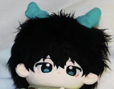 Pluche 20cm Spel Honkai: Star Rail Dan Heng Cosplay Pluche Met Skelet Poppen Speelgoed Voor Fan Verzameling Pluche Verjaardagscadeaus No skeleton