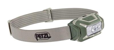 Petzl Aria 1 RGB Desert Wasserdichte und staubdichte kompakte Stirnlampe (E069BA02)
