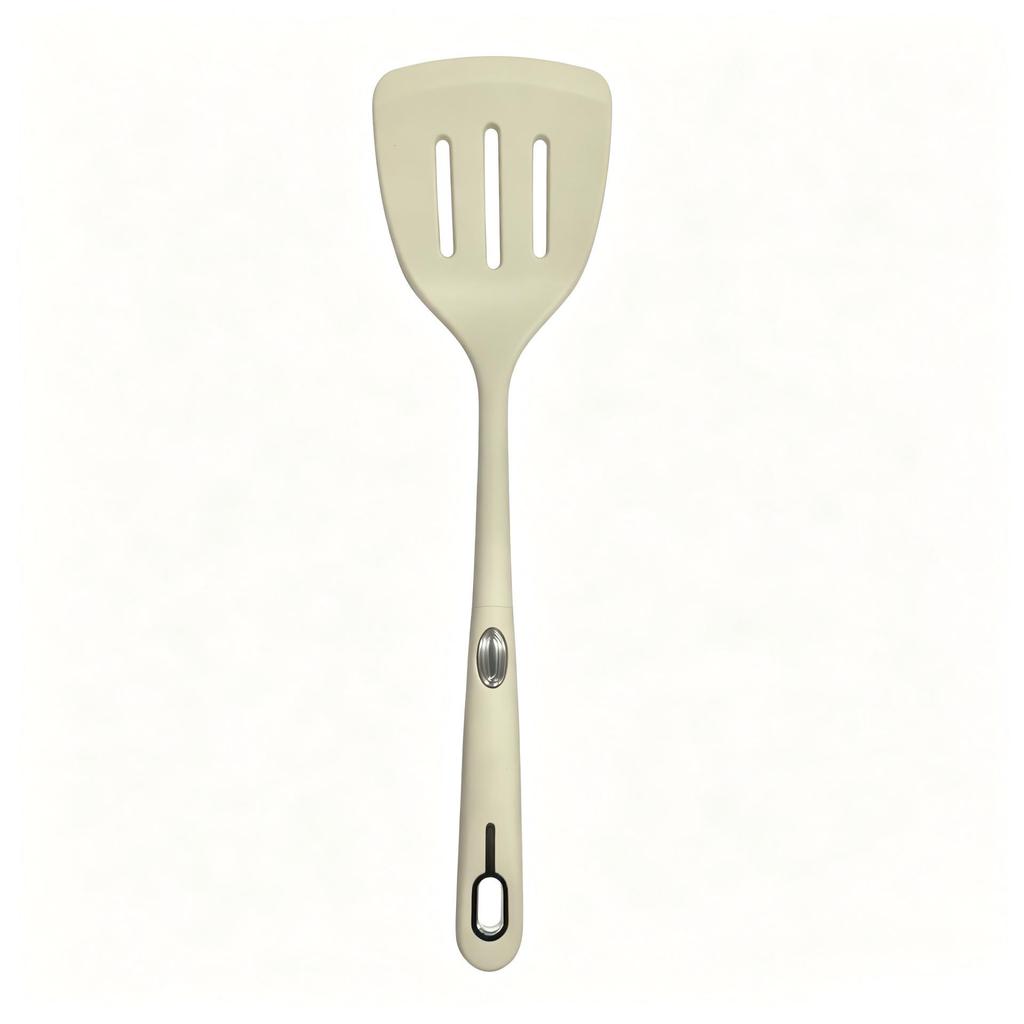 High-Temperature Resistant Silicone Spatula Set for Non-Stick Pans – Slotted and Stir-Fry Cookware